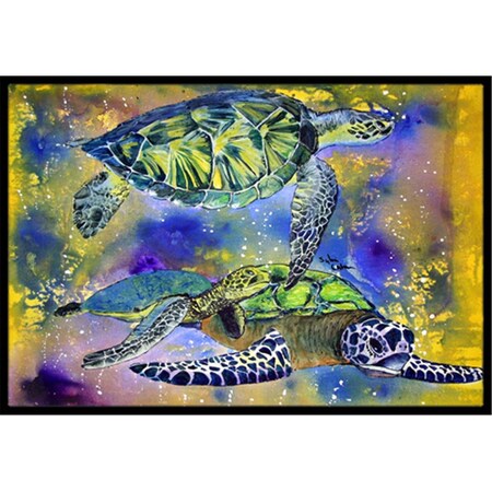 Jensendistributionservices 36 x 24 in. Turtle Indoor Or Outdoor Doormat MI2554595